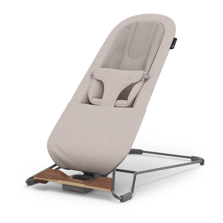 UPPAbaby Mira V2 3-in-1 Bouncer - Townsend (Beige Soft Knit / Walnut)