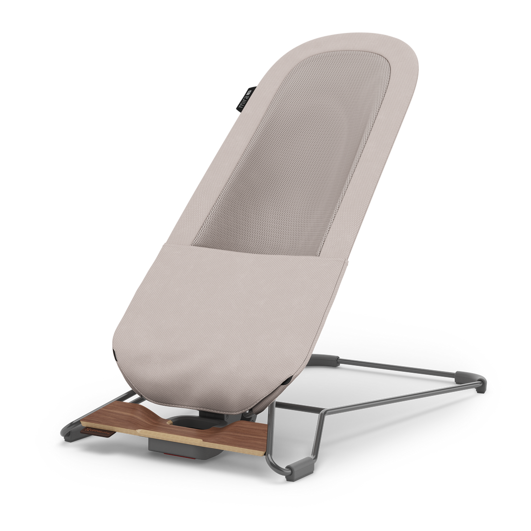 UPPAbaby Mira V2 3-in-1 Bouncer - Townsend (Beige Soft Knit / Walnut)
