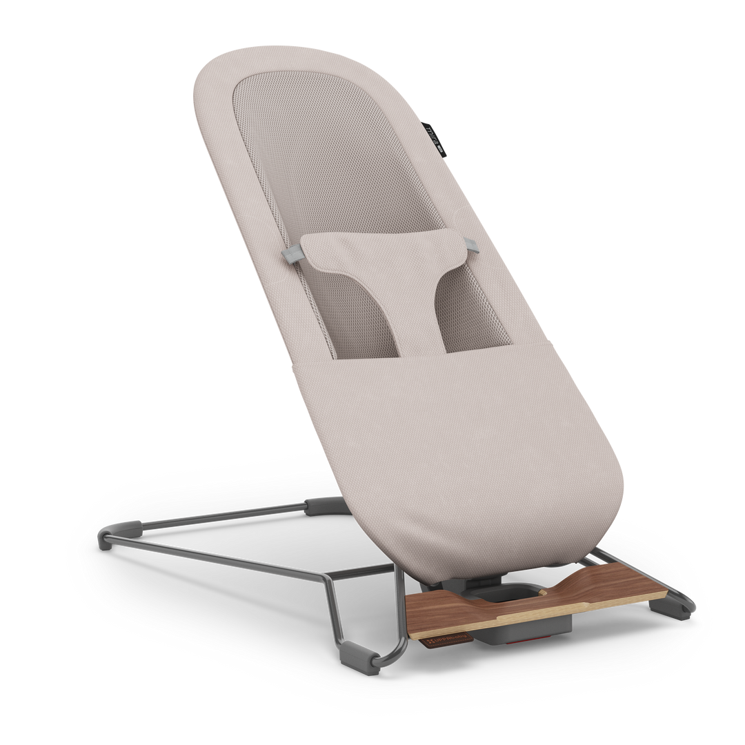 UPPAbaby Mira V2 3-in-1 Bouncer - Townsend (Beige Soft Knit / Walnut)