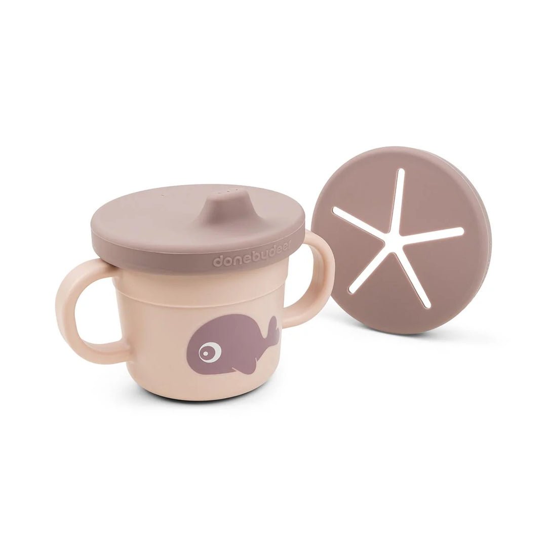 Done by Deer Foodie Spout and Snack Cup - Wally Powder