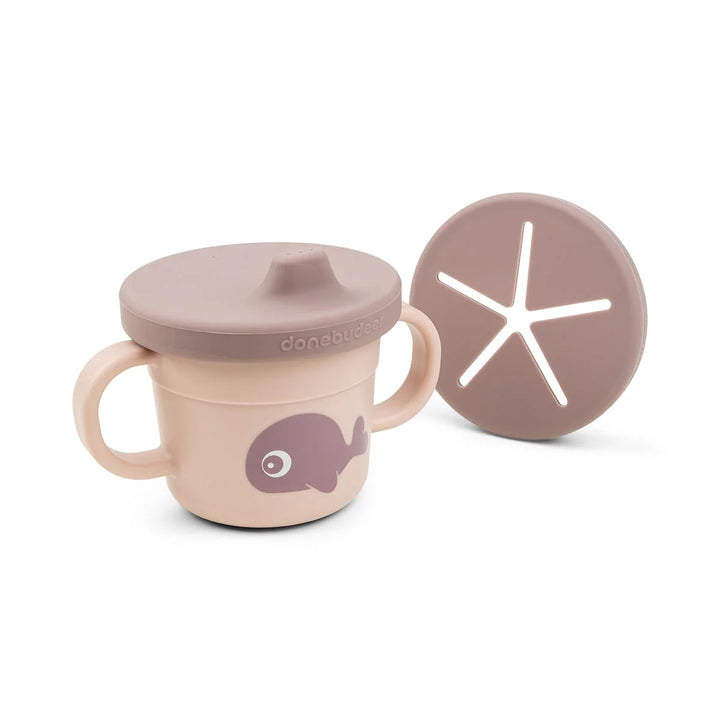 Done by Deer Foodie Spout and Snack Cup - Wally Powder