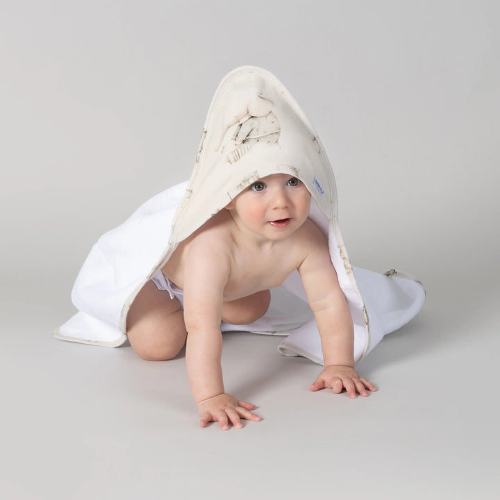 Bubba Blue Elephant Bedtime Hooded Towel