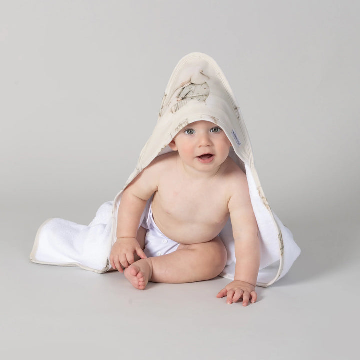 Bubba Blue Elephant Bedtime Hooded Towel