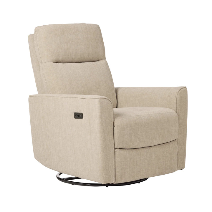 iL Tutto Felix Electric Recliner Glider Chair with USB in Latté