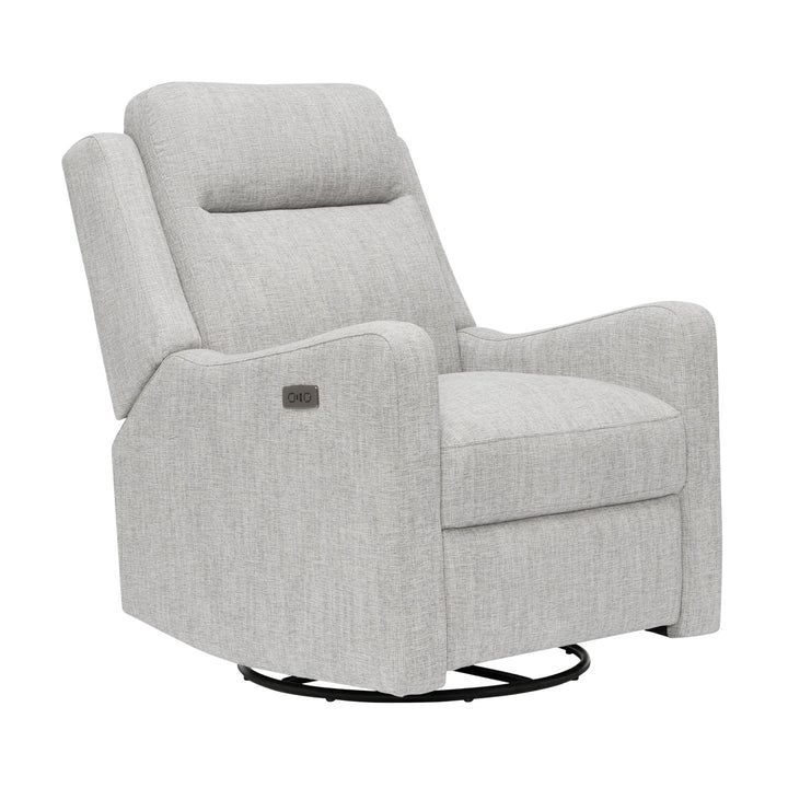 Il Tutto Henry Electric Recliner Glider Chair with USB - Pure Grey