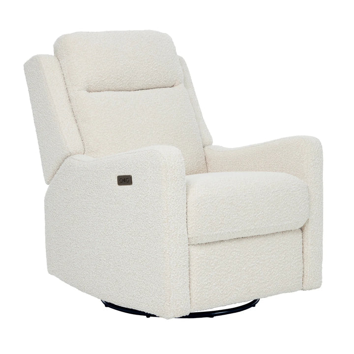 Il Tutto Henry Electric Recliner Glider Chair with USB - Vanilla Bouclé