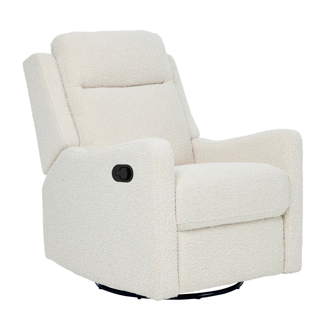 Il Tutto Henry Recliner Glider Chair in Vanilla Bouclé