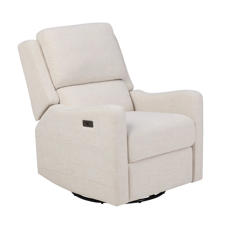 Il Tutto Henry Plus Massage & Heat Nursing Chair in Eggshell