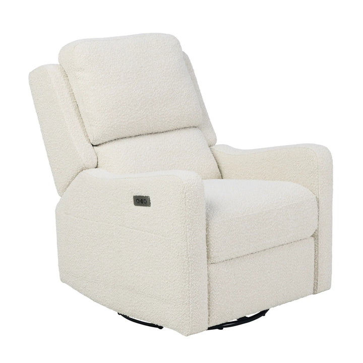 Il Tutto Henry Plus Massage & Heat Nursing Chair in Vanilla Bouclé