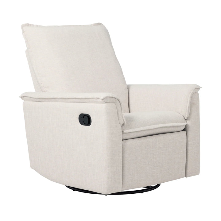 Il Tutto Louie Recliner Glider Nursery Chair in Egg Shell