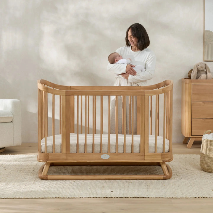 iL Tutto Luca Sustainable Timber Cot in Natural