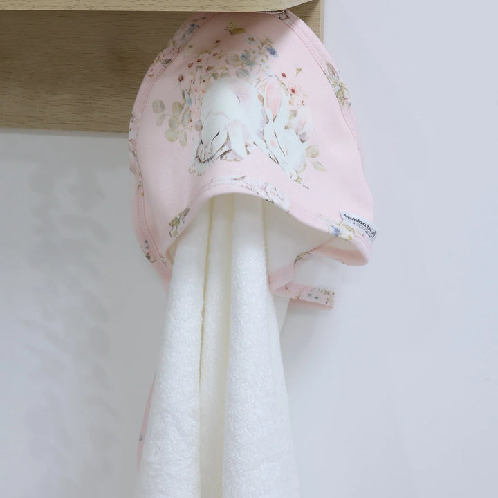 Bubba Blue Sleeping Bunny Hooded Towel