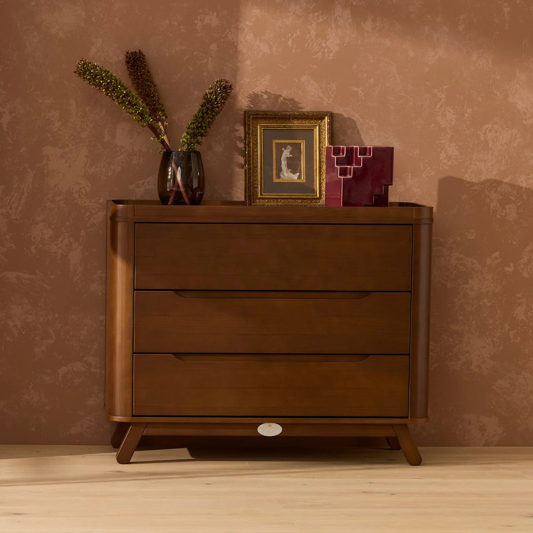iL Tutto Theo Sustainable Timber Chest & Changer in Walnut