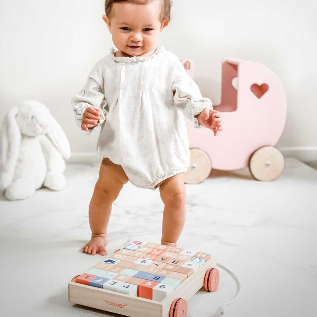 Moover Toys Essentials Block Wagon