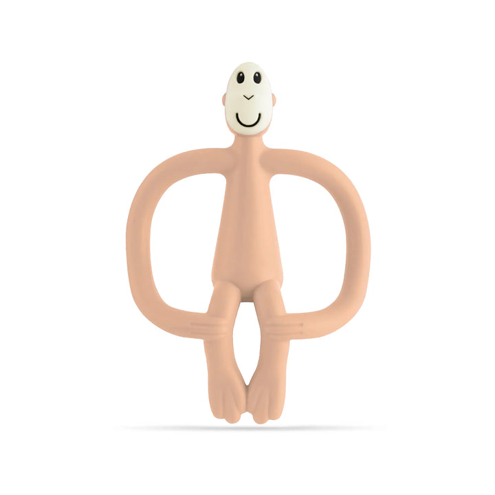 Matchstick Monkey Teething Toy and Gel Applicator - Peach Salmon