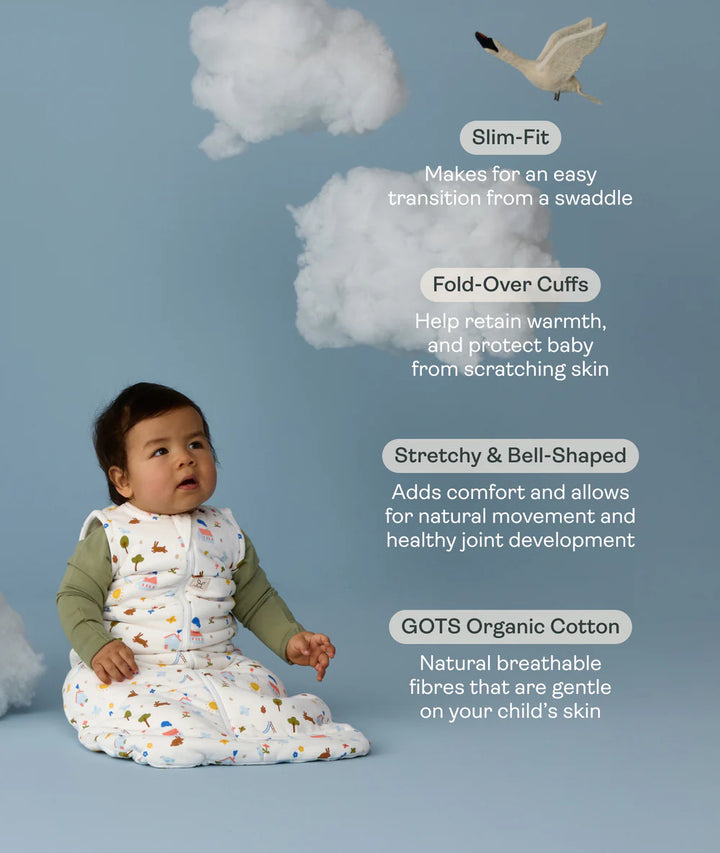 JERSEY SLEEPING BAG 2.5TOG - Daydream