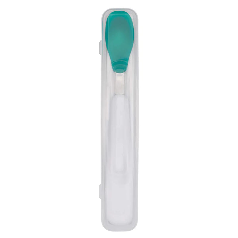 OXO Tot On The Go Feeding Spoon - Aqua