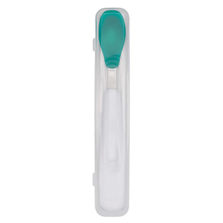 OXO Tot On The Go Feeding Spoon - Aqua