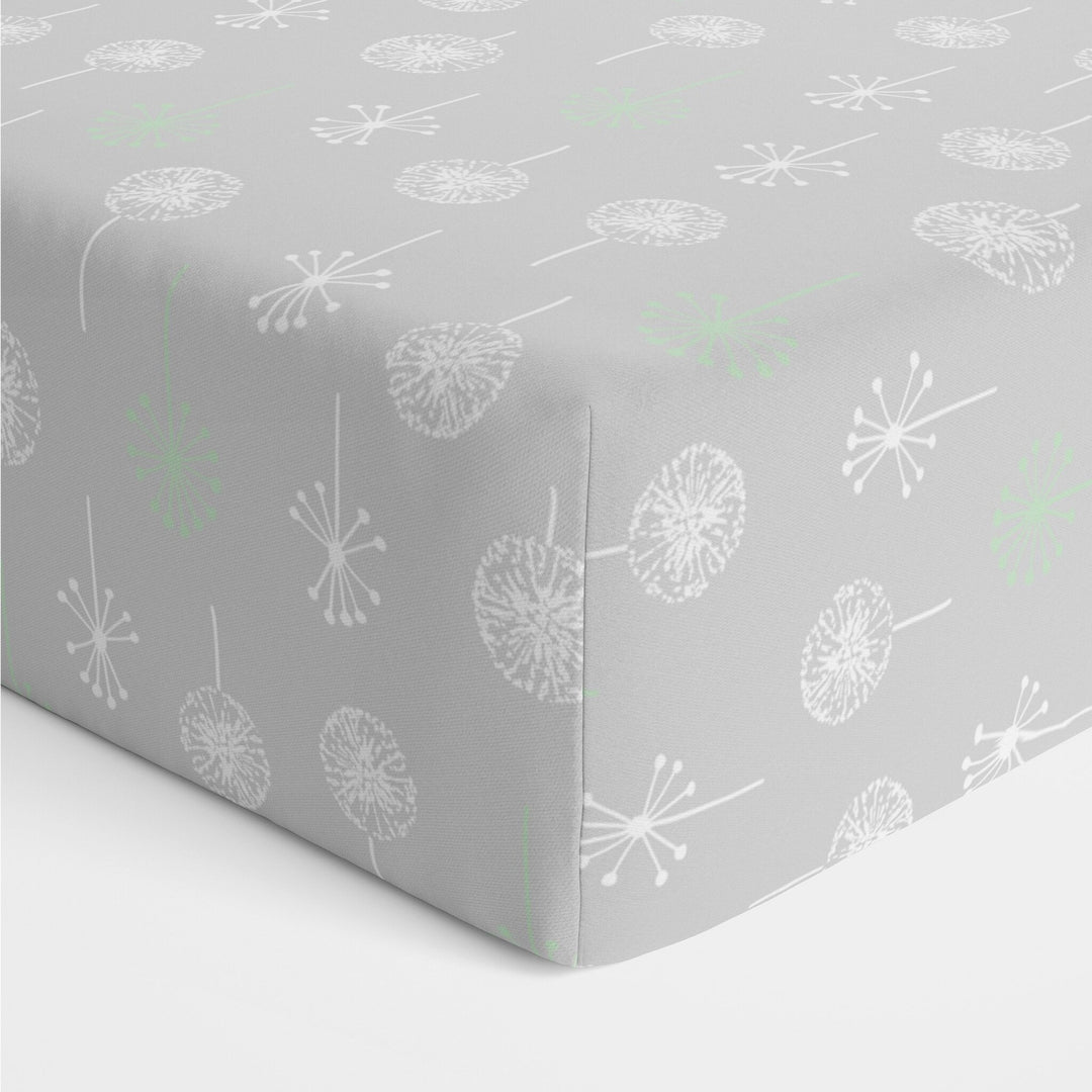 Bamboo Jersey Cot Fitted Sheet