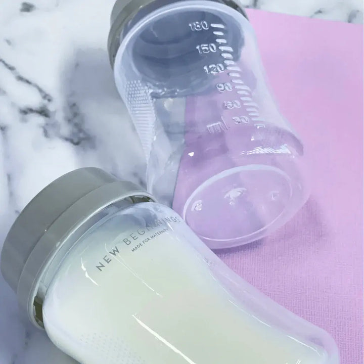 New Beginnings Breast Milk Storage Bottle 180ML (6pk)