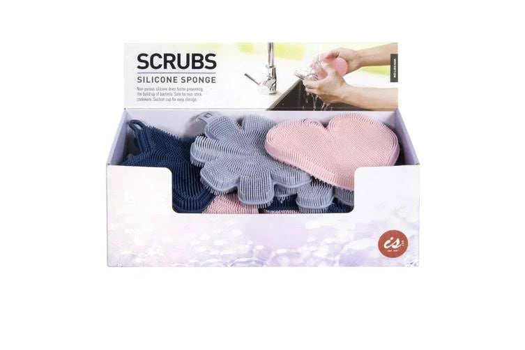 Scrubs - Silicone Dishwashing Sponge(Assorted)