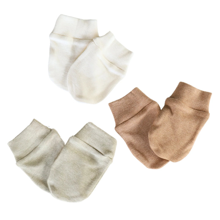 Fibre For Good Organic Baby Mittens (3-Pack)