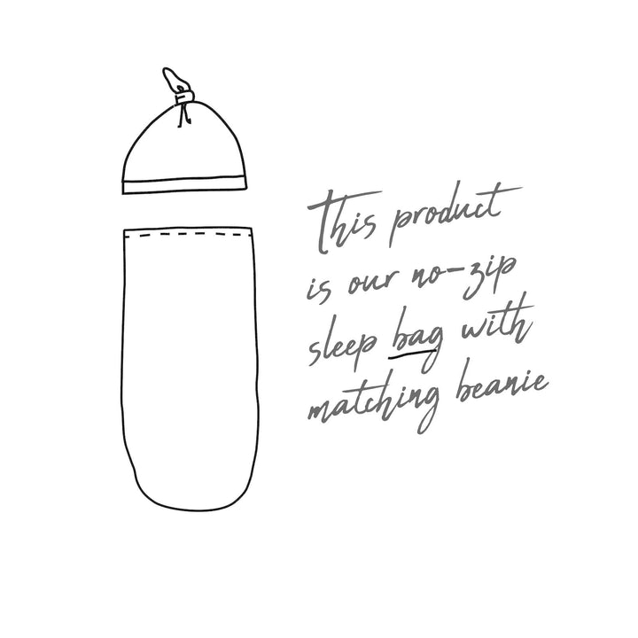 Snuggle Swaddle & Beanie Set Quill