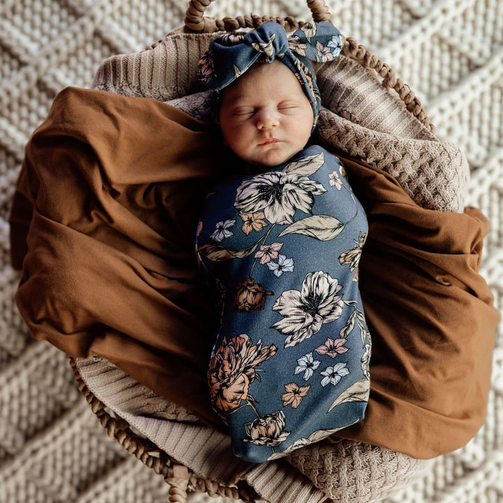 Snuggle Swaddle & Topknot Set-Belle