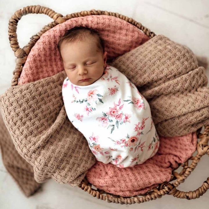 Snuggle Swaddle & Topknot Set-Camille