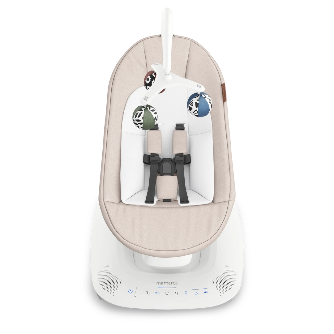 UPPAbaby Mamaroo Baby Swing - Sand Melange(Charlie)