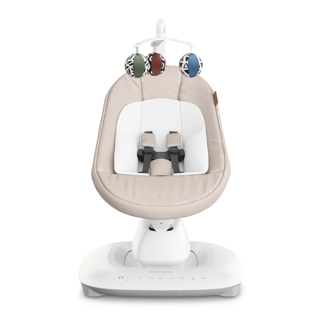 UPPAbaby Mamaroo Baby Swing - Sand Melange(Charlie)