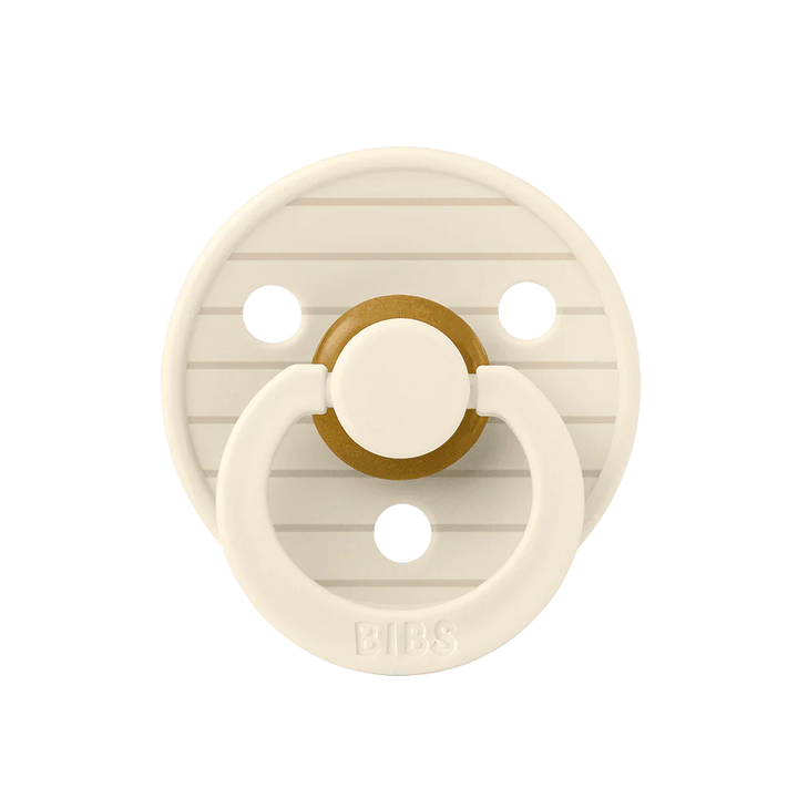 BIBS Studio Colour 2pk Pin Ivory Vanilla Mix