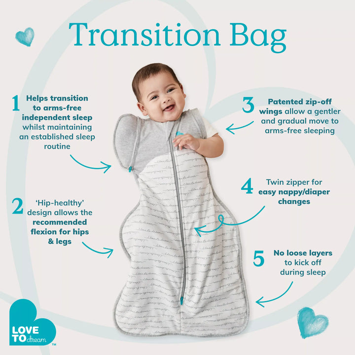 SWADDLE UP™ Transition Bag WARM 2.5T-Olive Dreamer