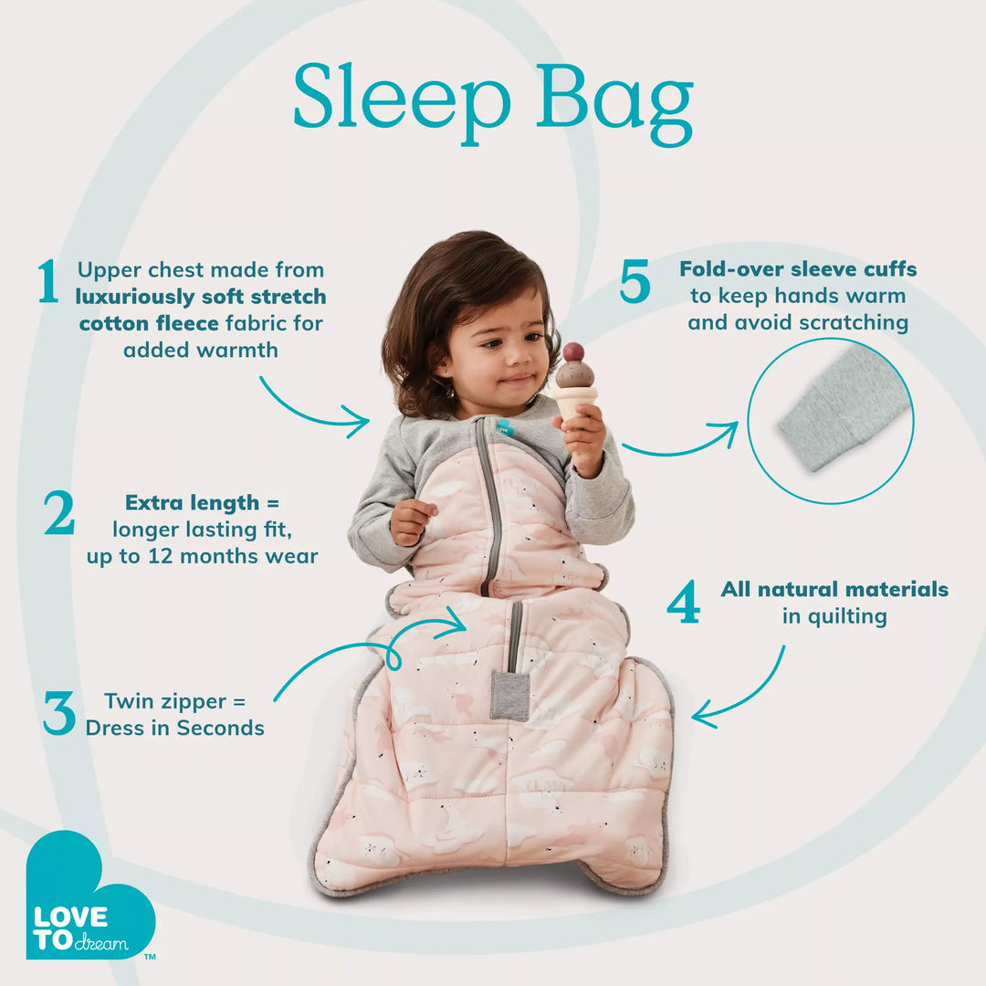 Sleep Bag 3.5 TOG -Grey South Pole