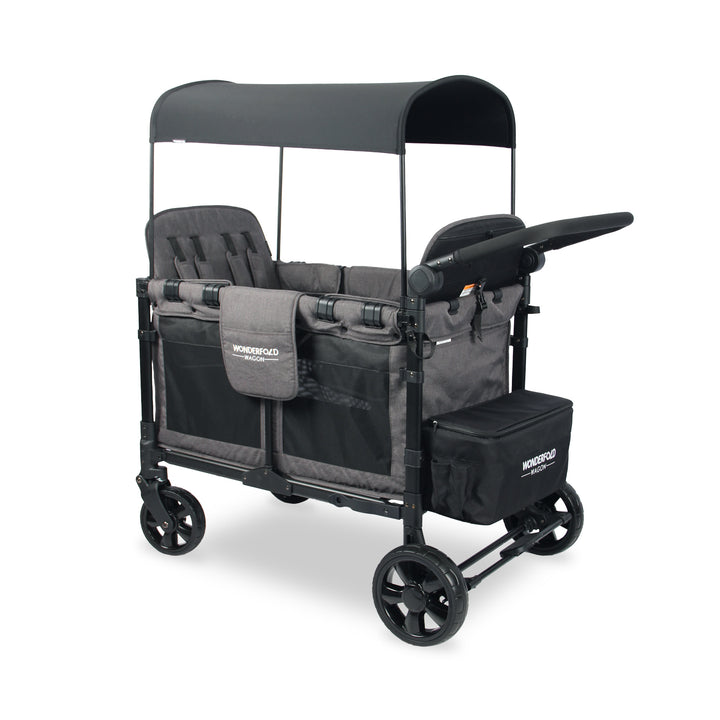 Wonderfold W4 Elite - Quad Wagon - Charcoal Grey with Black Frame