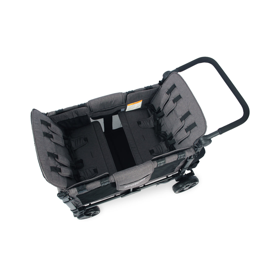 Wonderfold W4 Elite - Quad Wagon - Charcoal Grey with Black Frame