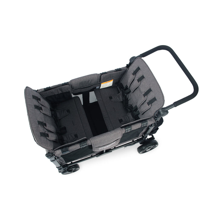 Wonderfold W4 Elite - Quad Wagon - Charcoal Grey with Black Frame