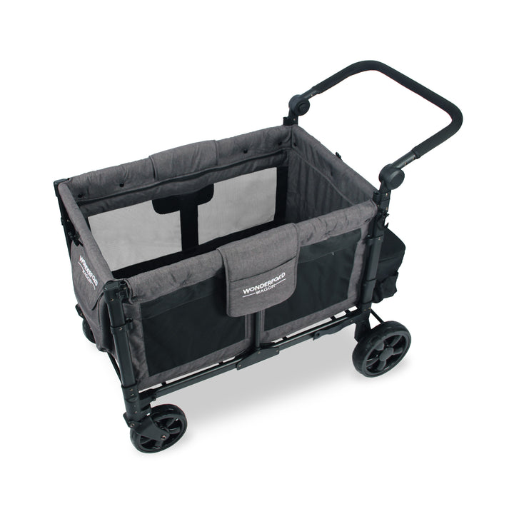 Wonderfold W4 Elite - Quad Wagon - Charcoal Grey with Black Frame