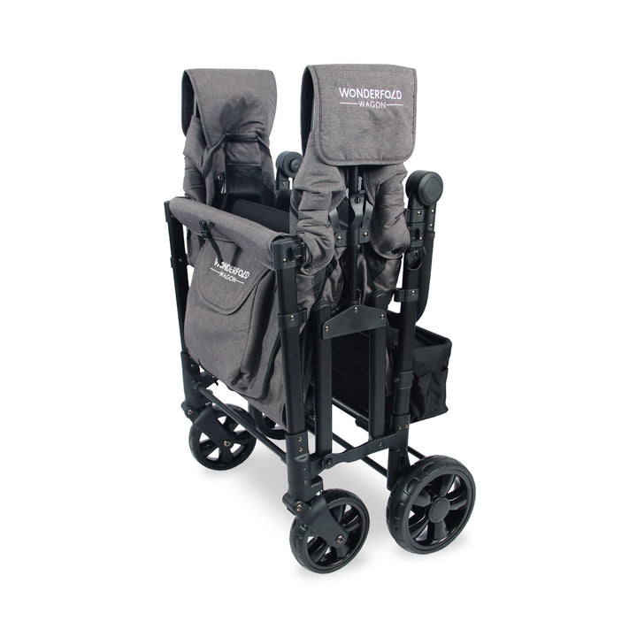 Wonderfold W4 Elite - Quad Wagon - Charcoal Grey with Black Frame