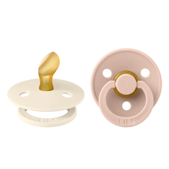 BIBS Anatomical Colour 2 Pack - Ivory/Blush