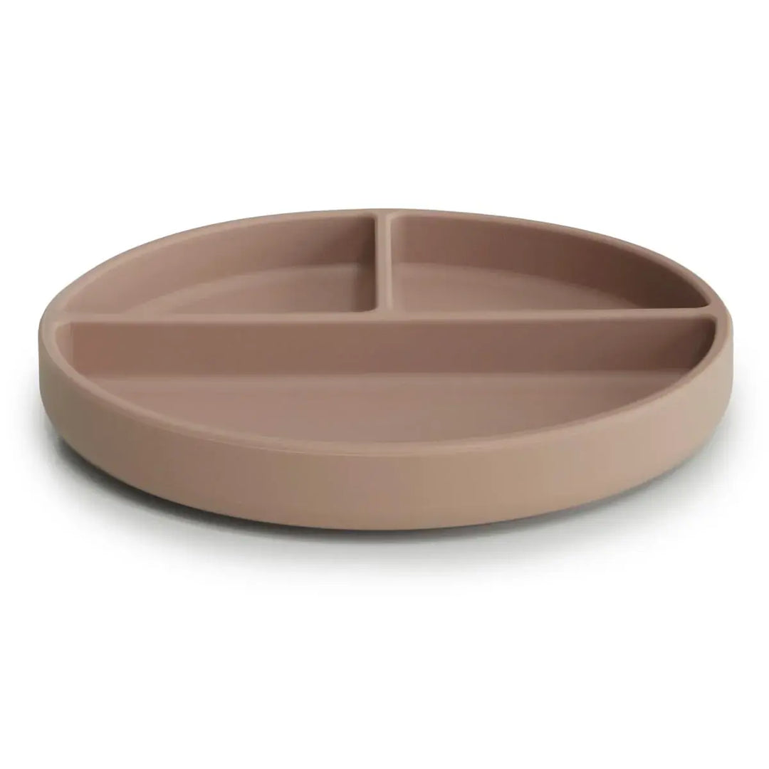Mushie Silicone Suction Plate NATURAL