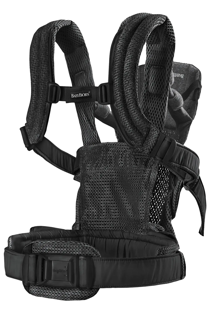 BabyBjorn Baby Carrier Harmony - 3D Mesh, Black