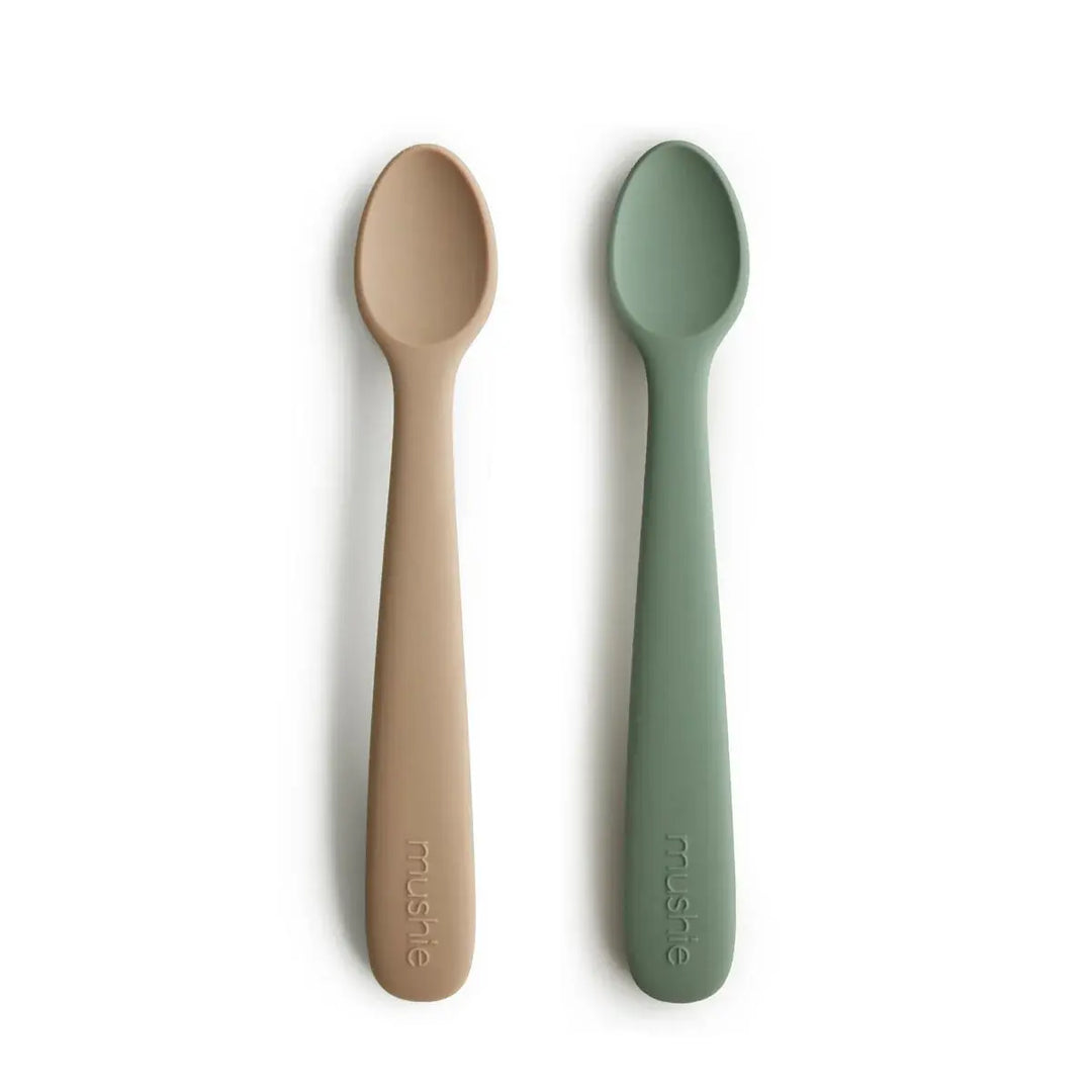Mushie Spoons 2pc DRIED THYME and NATURAL
