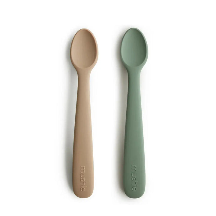 Mushie Spoons 2pc DRIED THYME and NATURAL