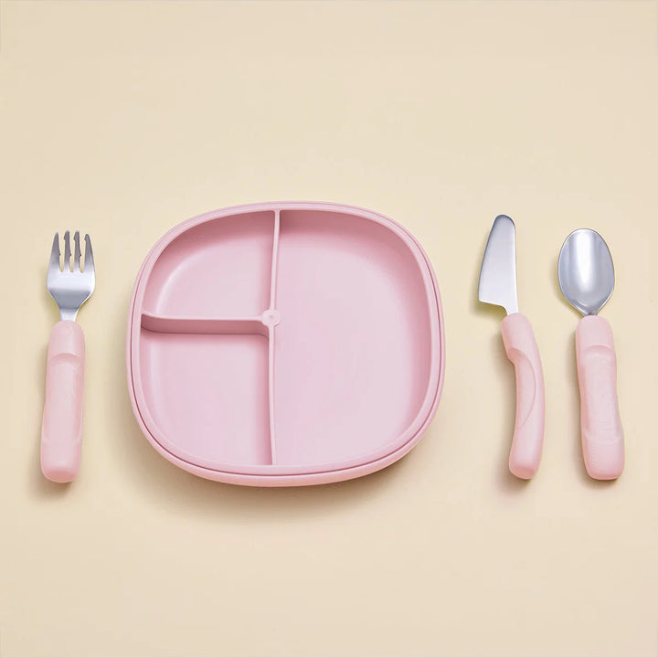 B.Box jnr cutlery trio - blush