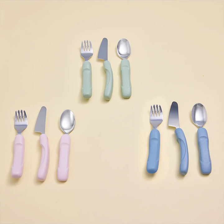 B.Box jnr cutlery trio - Sage