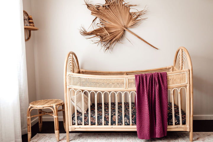 Fitted Cot Sheet Belle