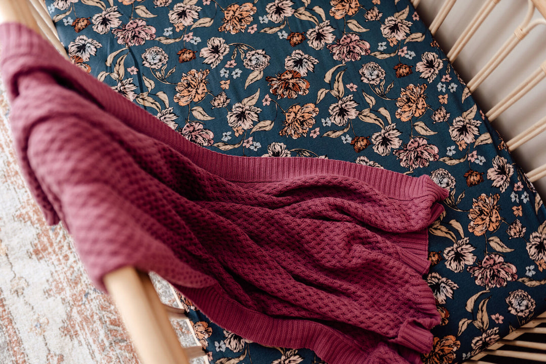 Fitted Cot Sheet Belle