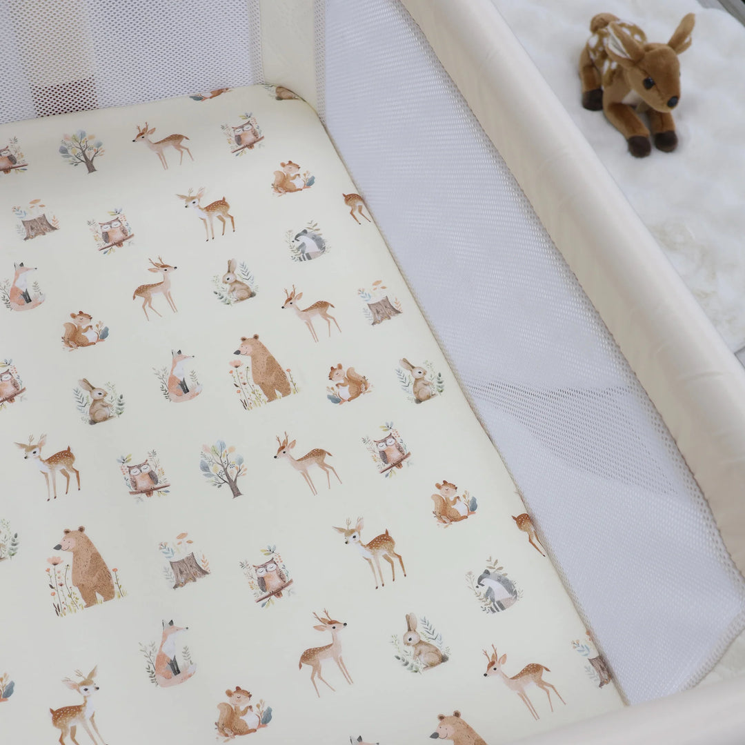 Bubba Blue Enchanted Jersey Bedside Sleeper Fitted Sheet
