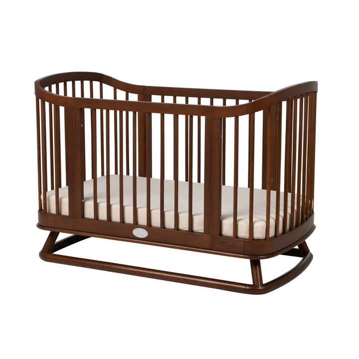 iL Tutto Luca Sustainable Timber Cot in Walnut